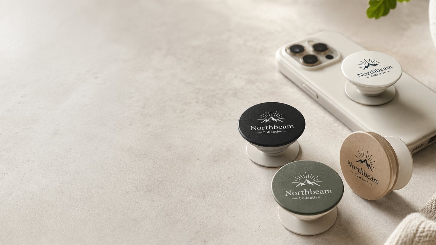 Custom printed popsockets with logo