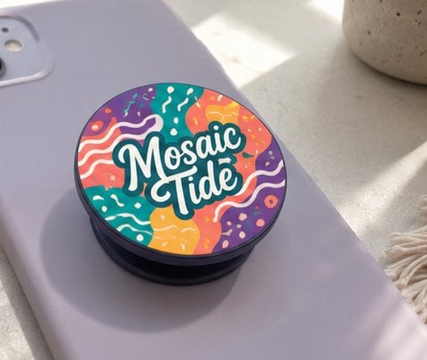 Full-Print Art Grip with custom branding