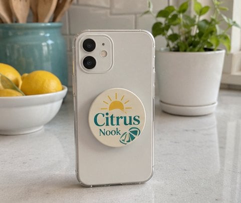Promotional custom popsockets with company logo
